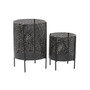 by Cosmopolitan Metal Planters, Set of 2