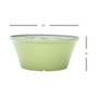Gardener Select Tulip Bowl Planter Green, 12 Inch