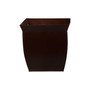 11.75" Fluted Square Planter