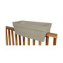 Plastic Rail Planter Rectangle N352738 Portabella 27 Inch