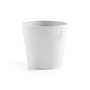 Amsterdam Recycled Plastic Planter, Pure White, 10 Inches
