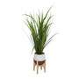 Contemporary Tall Grass Artificial Plant, 34.9"