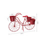 Oversized Metal Bicycle Plant Stand