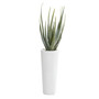 Contemporary Aloe Vera Artificial Plant, 33.5"