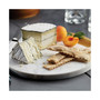 Pantryware White Marble & Teak Wood 10" Round Serving Board