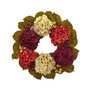 20" Hydrangea Berry Artificial Wreath