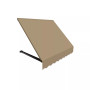 6' Dallas Retro Window/Entry Awning, 18" H x 36" D