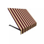 6' Dallas Retro Window/Entry Awning, 18" H x 36" D