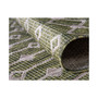 Outdoor Pashio Pas7 Green 5' x 8' Area Rug