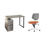 Hayse 48" Writing Desk with Drawers