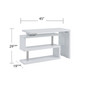 Tara Multifunctional Corner Desk with Shelves