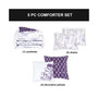 Boho Living Fresh Meadow 4 Piece Reversible Comforter Set, Twin