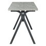 Tatum 30" Metal Rectangular Writing Desk