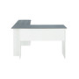 Techni Mobili Modern L-Shaped Desk w/ Side Shelves