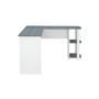 Techni Mobili Modern L-Shaped Desk w/ Side Shelves
