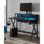 Linon Home Decor Moxley LED Gaming Desk
