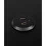 Linon Home Decor Moxley LED Gaming Desk