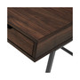 42" 3 Drawer Angled Front Desk