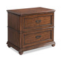 Clinton Hill Cherry Home Office, 3-Pc. Set (Executive Desk, Lateral File Cabinet & Leather Desk Chair)