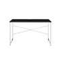 Tennis Writing Desk, Black & Chrome Finish 93195