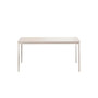 Harry Contemporary Wood and Metal Computer Desk in Ivory