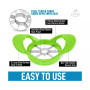 Apple Corer and Slicer With 8 Sharp Blades
