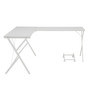 Darzenus Computer Desk in White Finish OF 00050