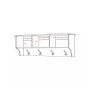 Entryway Cubbie Shelf