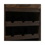 Wine Station Wood Console Cabinet