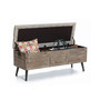 Upholstered Wood Bench