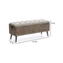 Upholstered Wood Bench