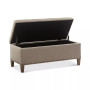 Catarina Fabric Storage Bench