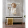 Catarina Fabric Storage Bench