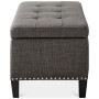 Catarina Fabric Storage Bench