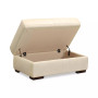 Ashlinn 43" Pastel Leather Storage Ottoman, Created for Macy's