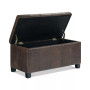 Dover Contemporary Rectangle Storage Ottoman Bench