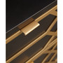 Madison Park Maria Gold Lattice Accent Chest