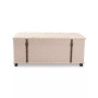 Furniture Kyra Modern and Contemporary Upholstered Storage Trunk Ottoman