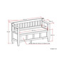 Winslow Storage Bench