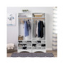 Compact Wardrobe with Shoe Storage