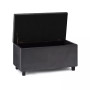 Cosmopolitan Contemporary Rectangle Storage Ottoman