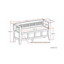 Fernley Storage Entryway Bench