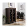 Alesia Shoe Cabinet With Casters