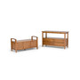 Warm Shaker Storage Bench