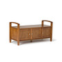 Warm Shaker Storage Bench