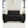 Diamond Ruffle 2 Piece Reversible Comforter Set, Twin/ Twin XL