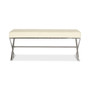 Maran Faux Leather Bench