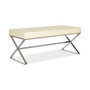 Maran Faux Leather Bench
