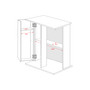 Locking Media Storage Cabinet