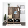 Narrow Hall Tree with 9 Shoe Cubbies